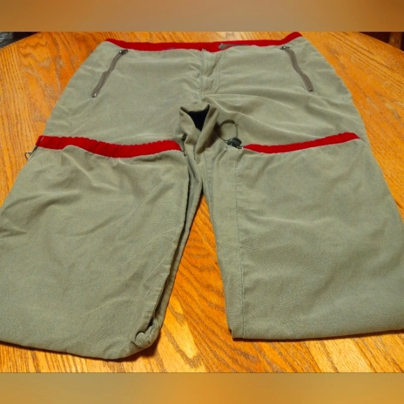 Vintage Y2K Abercrombie & Fitch Cargo Pants Green  Women's Size 12 - Picture 4 of 16